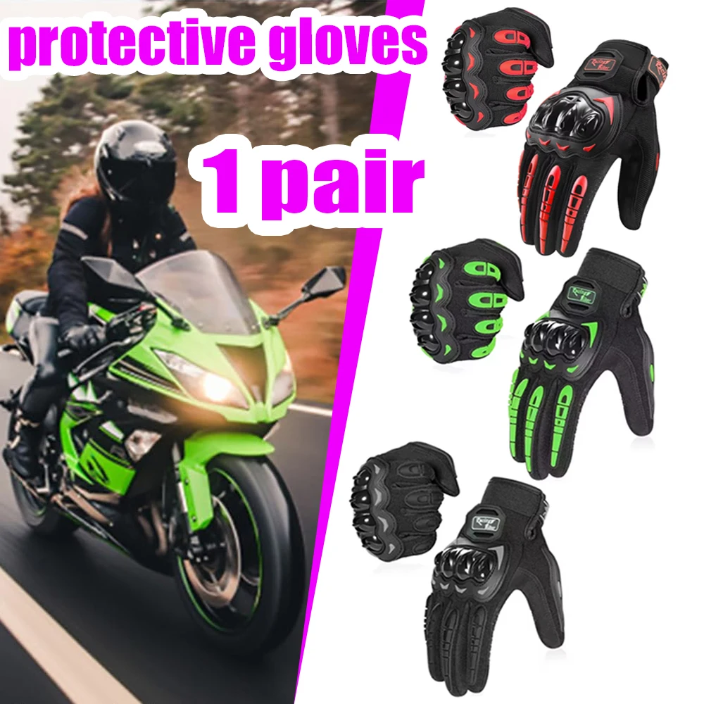 Motorcycle Glove Knuckle - Profesyonel Motosiklet Eldivenleri Sert Eklemli, Nefes