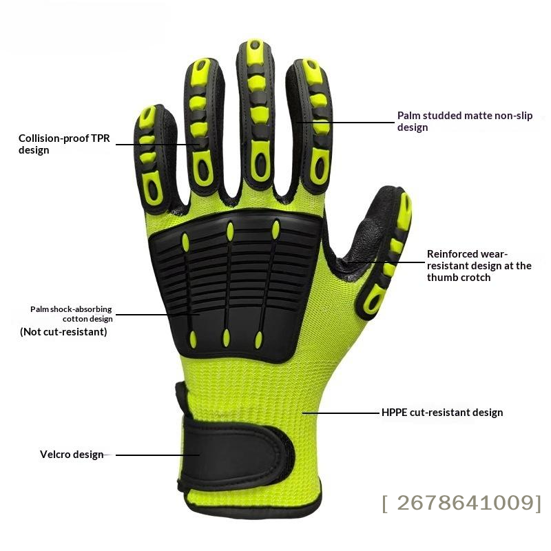 Work Glove Impact - ⚑ Kesilmeye Dayanıklı Güvenlik İş Eldiveni