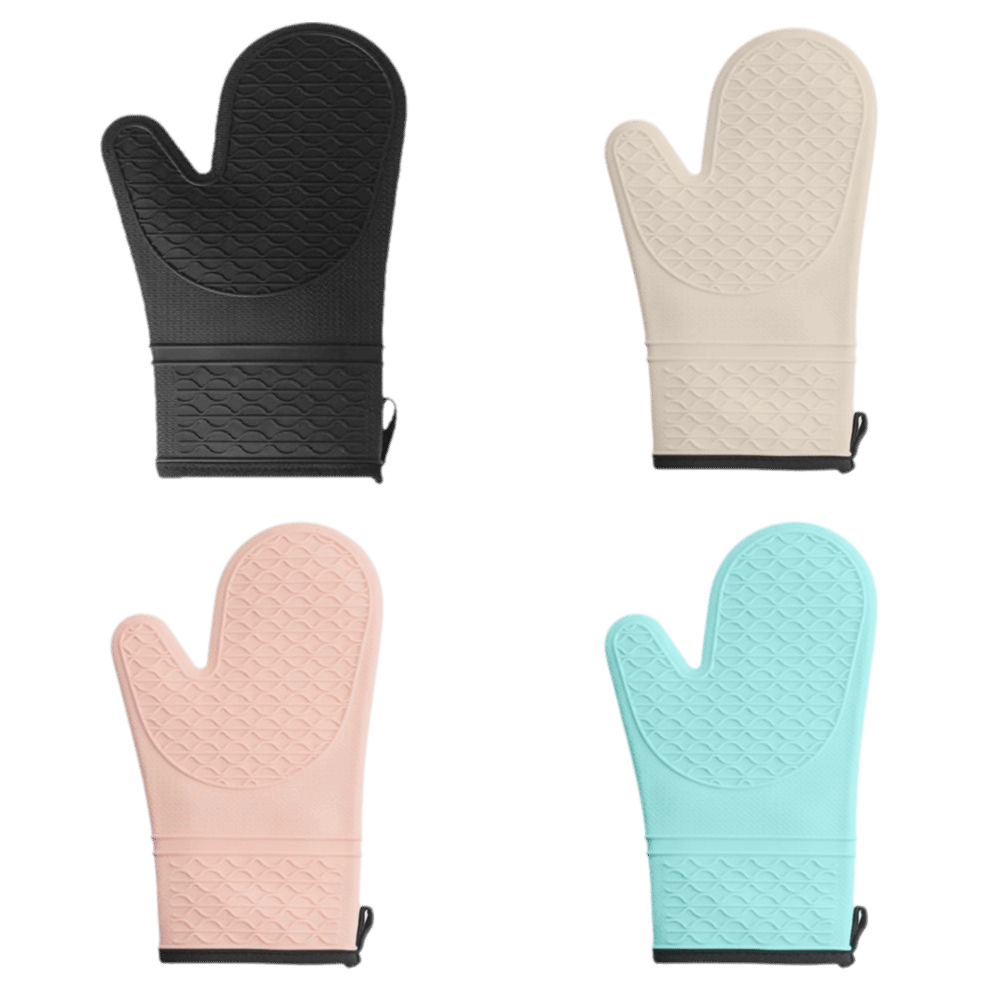 Oven Mitt Silicone - Gıda Sınıfı Silikon Fırın Eldivenleri Petek