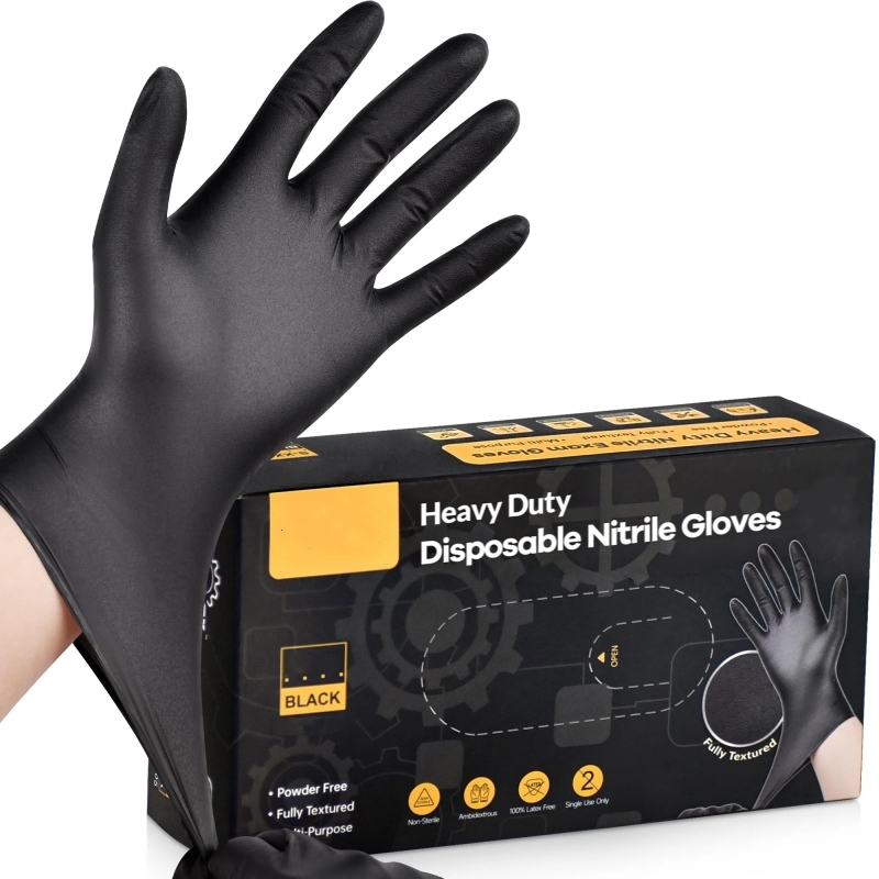 20 adet siyah tek kullanımlık  - Latex Disposable Glove incelemesi ve fiyatı