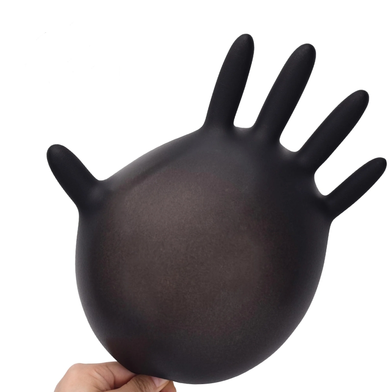 20 adet siyah tek kullanımlık  - Latex Disposable Glove incelemesi ve fiyatı