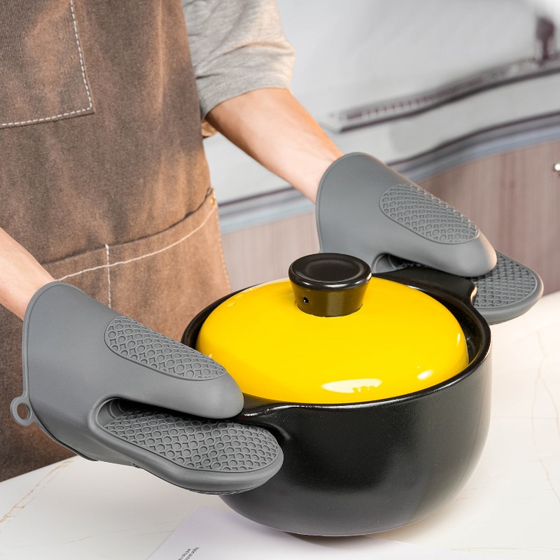 Kalınlaştırılmış silikon el kl - Oven Mitt Silicone incelemesi ve fiyatı