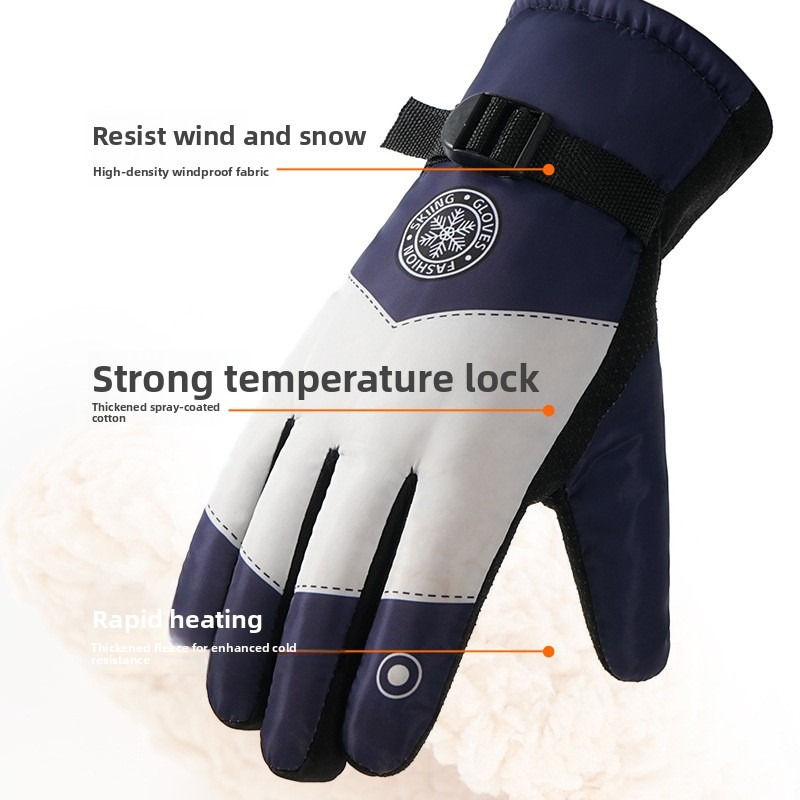 Unisex Yeni Sonbahar Kış Kayma - Winter Glove Insulated incelemesi ve fiyatı
