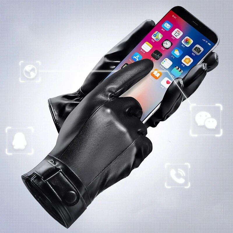Kış bisiklet eldiven erkek mot - Leather Driving Glove incelemesi ve fiyatı
