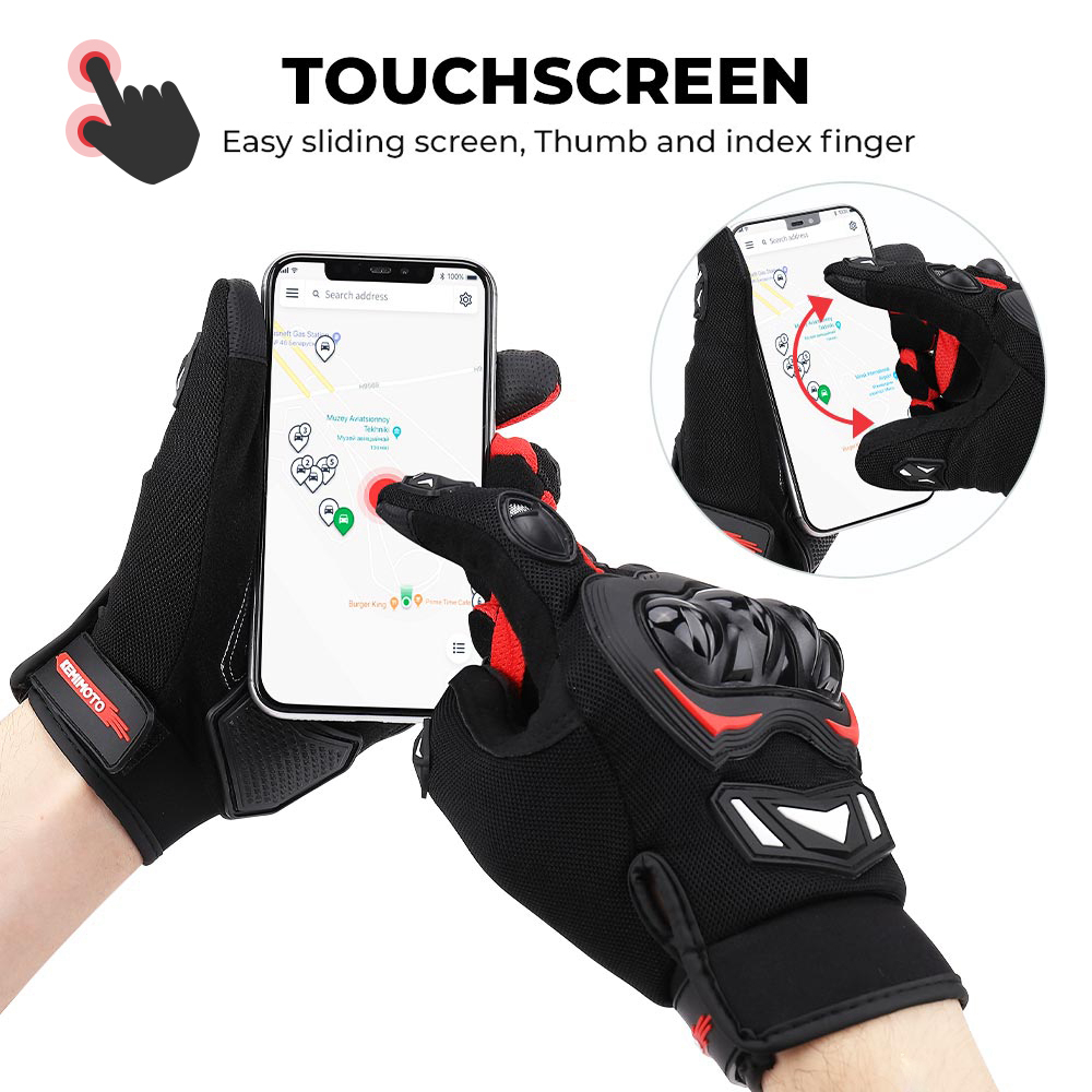 KEMITOUR yaz motosiklet eldive - Cycling Glove Padded incelemesi ve fiyatı